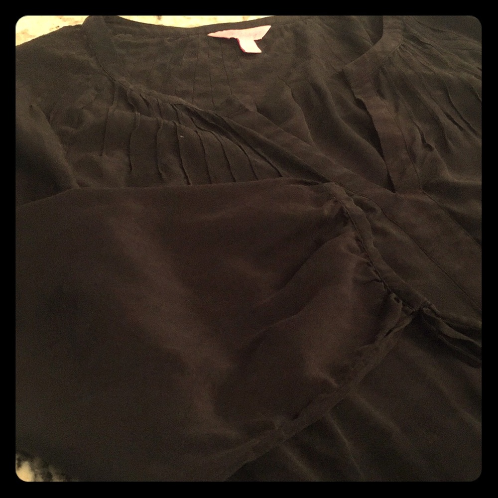 Lilly P black blouse